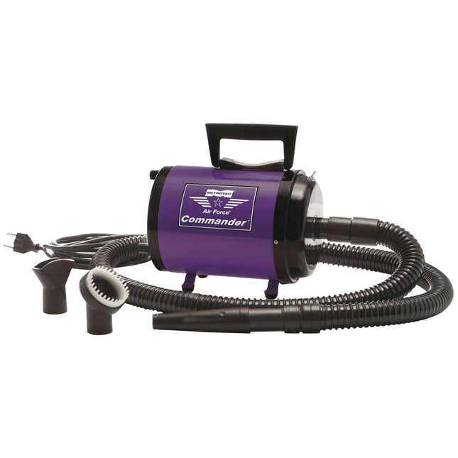 MetroVac® Air Force Commander 1350W - Powerful Speed Blaster with Metal Housing - Purple.