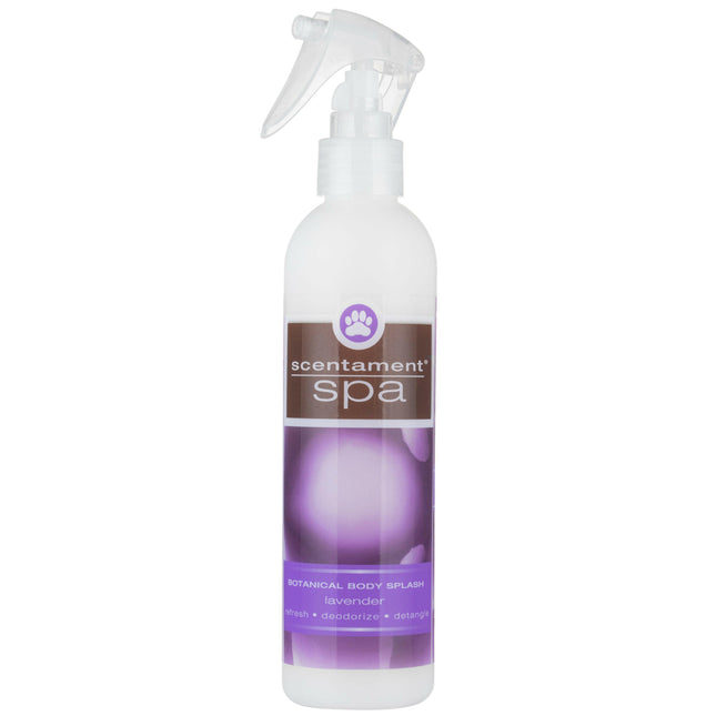 Best Shot Scentament Spa Spray - anti-static scented conditioner that makes it easier to comb through fur, lavender scent.