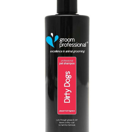 Groom Professional Dirty Dogs - deep cleaning shampoo for dogs with heavily soiled fur, concentrate 1:20.