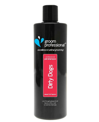 Groom Professional Dirty Dogs - deep cleaning shampoo for dogs with heavily soiled fur, concentrate 1:20.