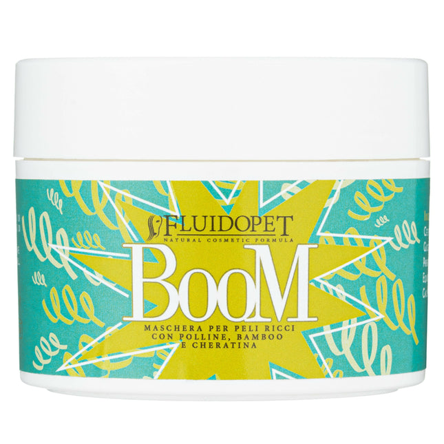FluidoPet Boom Mask - professional keratin mask for curly fur and terriers.