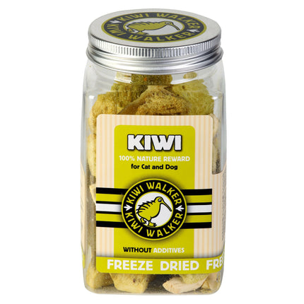 Kiwi Walker Snacks Kiwi - 100% kiwi, freeze-dried, natural treats for dogs and cats.