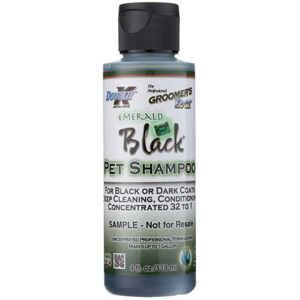 Double K Emerald Black Shampoo - shampoo for black and dark fur of dogs, cats, and horses, concentrate 1:32.