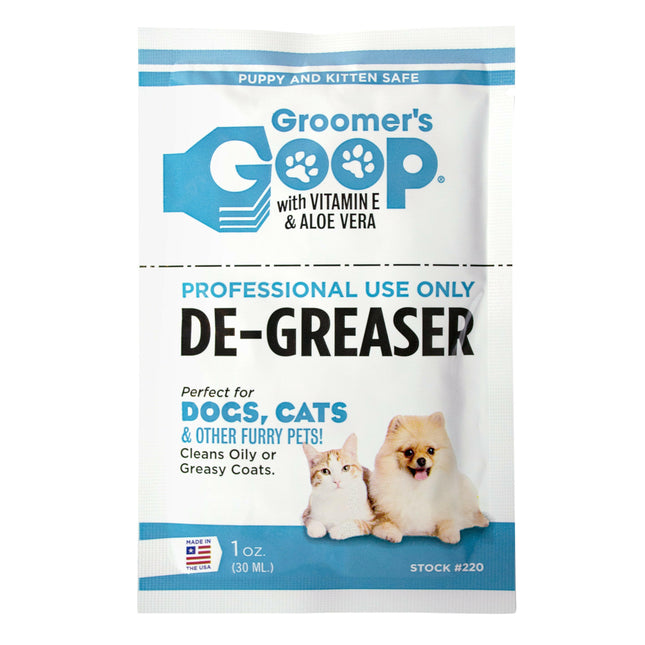Groomer's Goop De-Greaser Cream - degreasing paste for dog and cat fur, removes stains and unpleasant odors.