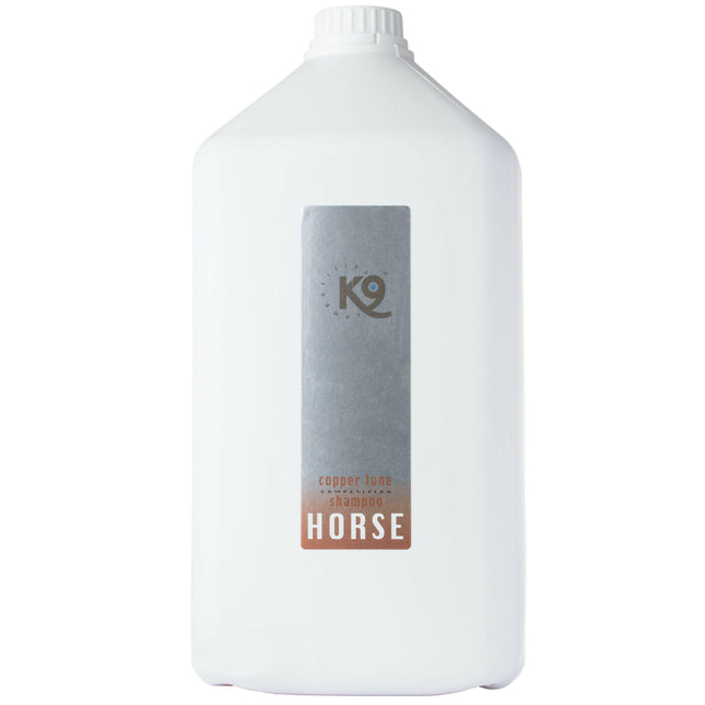 K9 Horse Copper Tone Shampoo - shampoo for horses enhancing brown and chestnut color, concentrate 1:10.