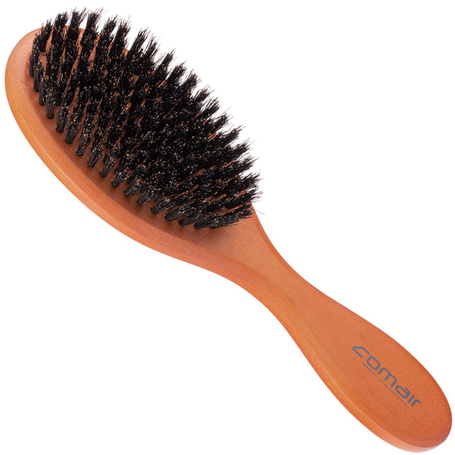Comair Wood Brush - brush made of natural boar bristles, rosewood.