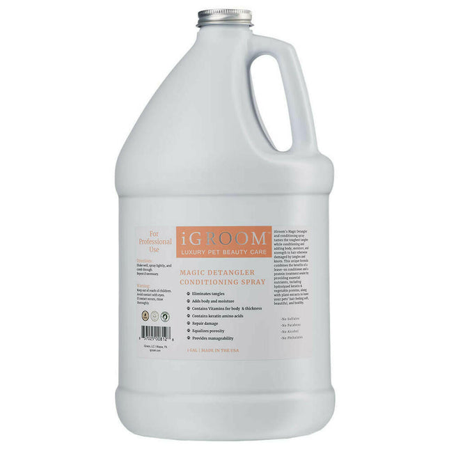 IGroom Magic Detangler Conditioning Spray - revitalizing conditioner for dogs and cats, making it easier to comb through fur.