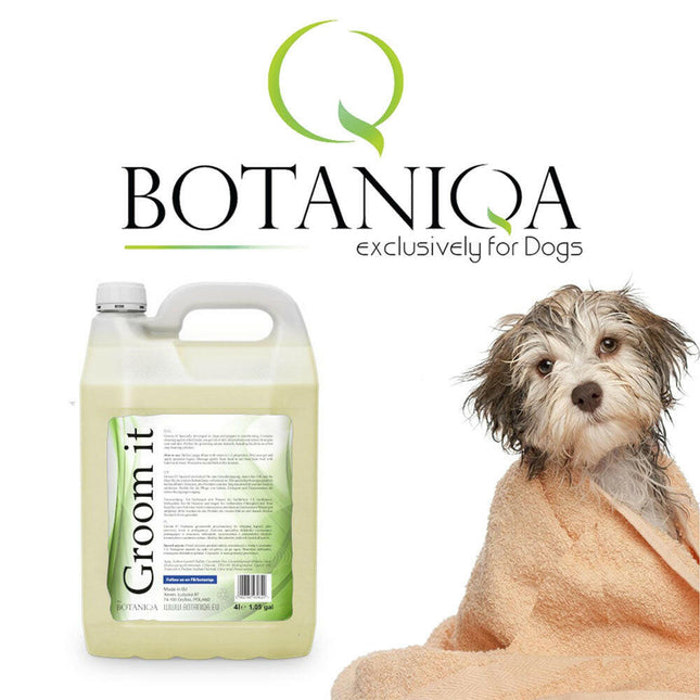 Botaniqa Groom It Shampoo - professional dog shampoo for the initial, essential wash.