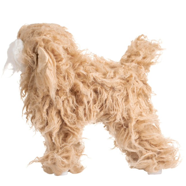 Mr. Jiang Teddy Full Body Hair - interchangeable fur for the Teddy grooming mannequin, beige with a face.