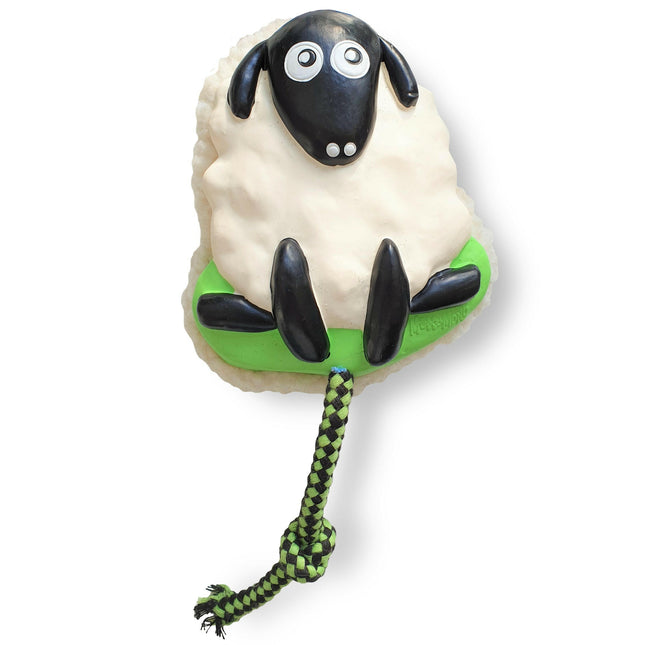 Max&Molly Woody The Sheep - dog toy, multifunctional sheep with a squeaker.