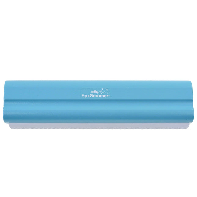 EquiGroomer 8cali (20.3cm) - grooming brush for horses, undercoat trimmer for dogs and cats, turquoise.