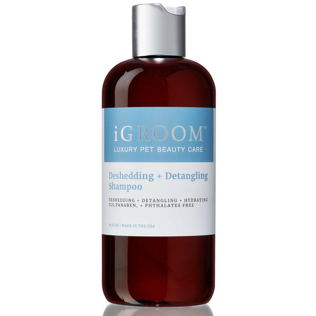 IGroom Deshedding & Detangling Shampoo - dog shampoo that facilitates combing and removes undercoat, concentrate 1:16.