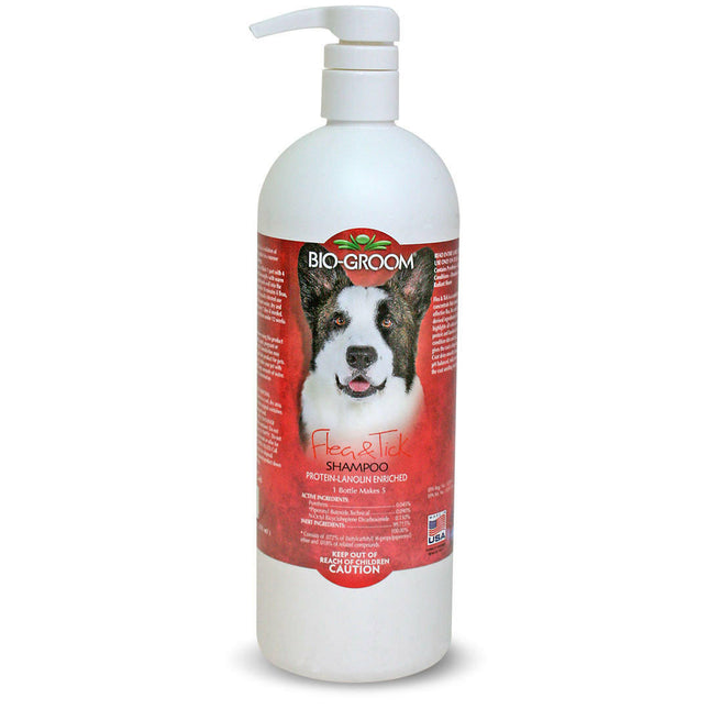 Bio - Groom Flea & Tick - insect-repellent shampoo.