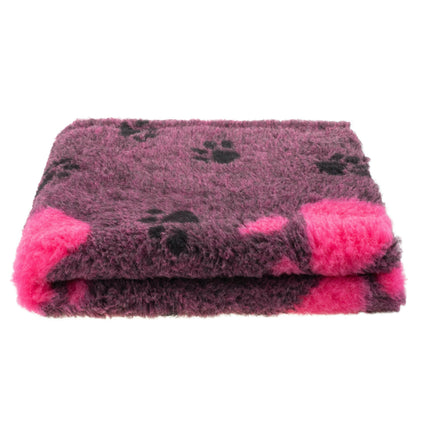 Blovi DryBed VetBed A+ - non-slip pet bed, cherry color.