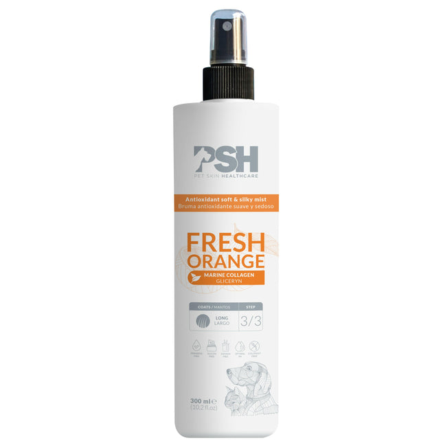 PSH Daily Beauty Fresh Mist - lightweight leave-in conditioner for long-haired dogs and cats, softens and smooths..