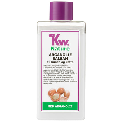 KW Nature Argan Oil Balm - Argan Conditioner for Dogs and Cats, Concentrate 1:3.