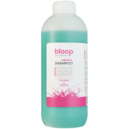 Bloop Volumize Shampoo - nourishing shampoo for dogs that increases coat volume with keratin and collagen, concentrate 1:10.
