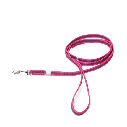 Julius K9 Color & Gray Supergrip Leash D-ring with Handle 1.4x180cm - Non-slip Dog Leash with D-ring.