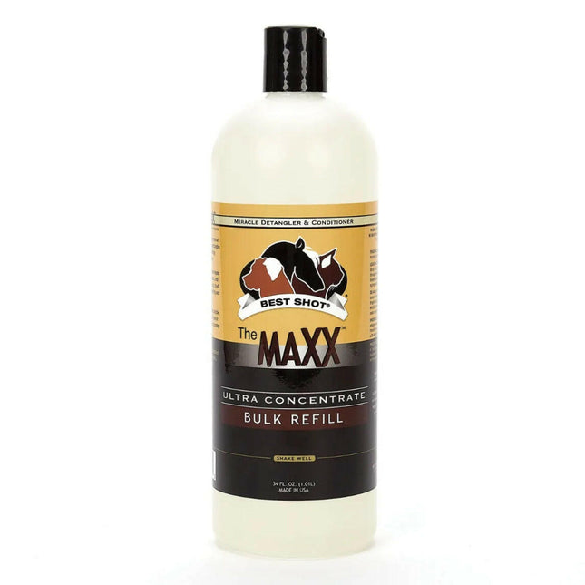 Best Shot The Maxx Ultra Concentrate - professional, multifunctional, and highly efficient coat conditioner, strong concentrate.