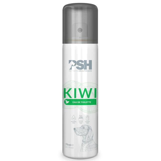 PSH Daily Beauty Kiwi Eau de Toilette - fragrance water for dogs, refreshing kiwi.