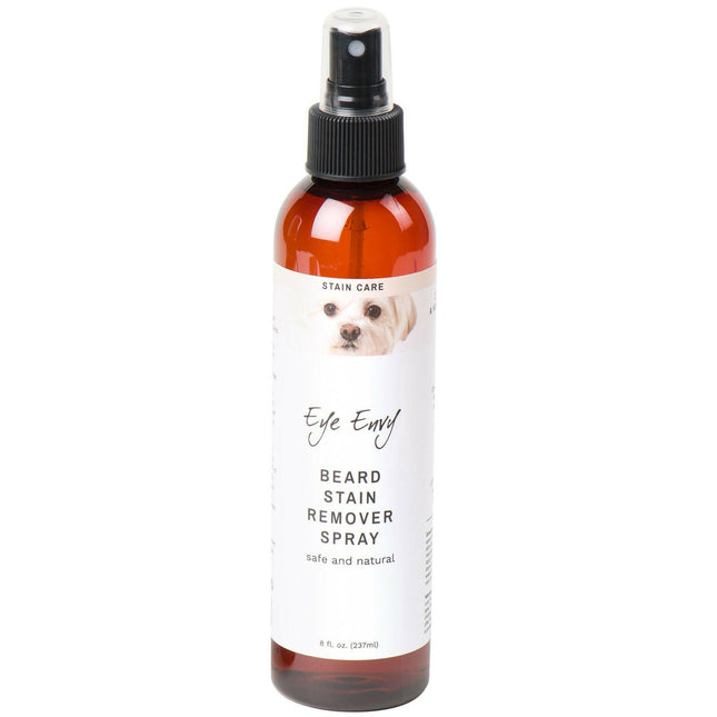 Eye Envy Beard Stain Remover - spray for removing stains and discoloration from dog and cat beards.