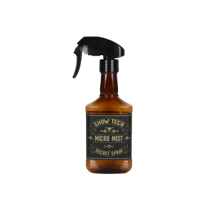 Show Tech Exclusive Salon Micro Mist Bottle - water, conditioner, and solution spray bottle with micro mist..