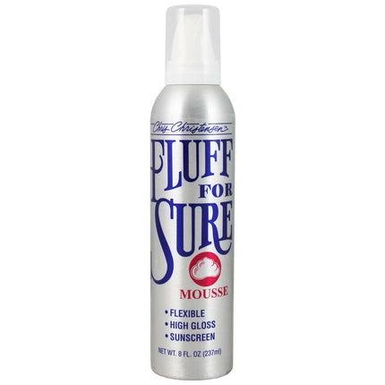 Chris Christensen Fluff for Sure Mousse - volumizing and shining mousse for fur, with UV filter.
