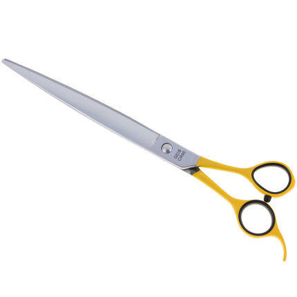Geib Crab Straight Scissors Level 1 - straight scissors for pet grooming with a single-sided micro-grind.