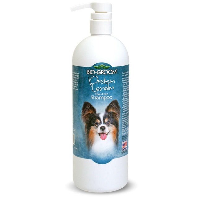 Bio - Groom Protein Lanolin - nourishing protein shampoo based on coconut oil for long-haired dogs.
