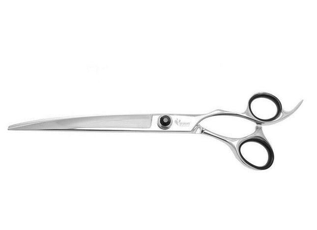 Groom Professional Artisan - professional grooming scissors, curved.