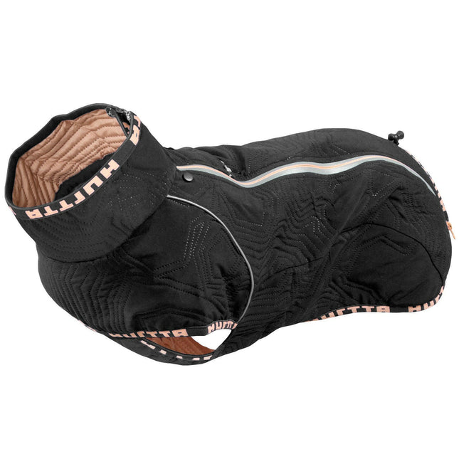 Hurtta Casual Quilted Jacket Raven - dog jacket.