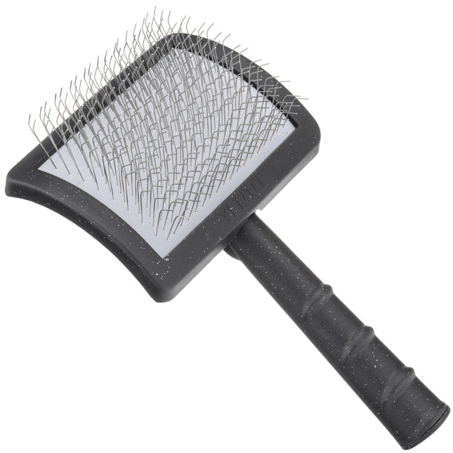 Yento Mega Pin Brush Large - long pin brush for poodles, sparse, large.