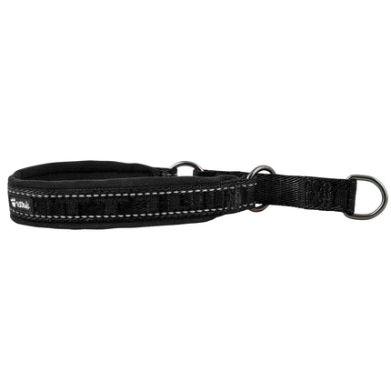 Hurtta Casual Half Choke Collar Raven - half choke collar for adult dogs - 30 - 40cm.