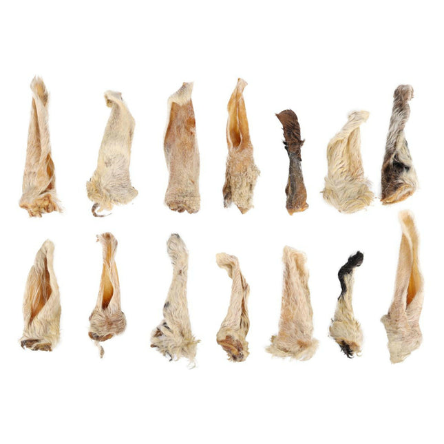 Flamingo Nature Snack Lamb Ear With Hair - dog treats, natural lamb ears.