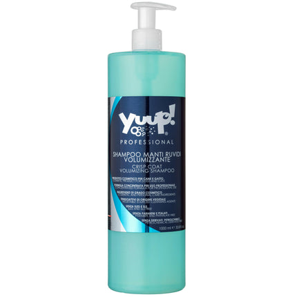 Yuup! Professional Crisp Coat & Volumizing Shampoo - shampoo for hard and coarse fur, volumizing, concentrate 1:20.