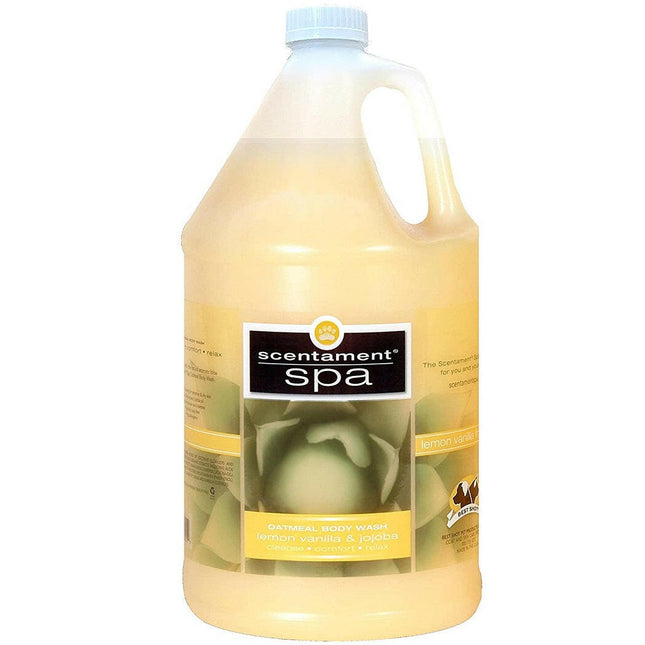 Best Shot Spa Oatmeal Body Wash - relaxing wash for dry and sensitive skin of dogs and cats, with a vanilla and lemon scent, concentrate 1:10 - 3.8.