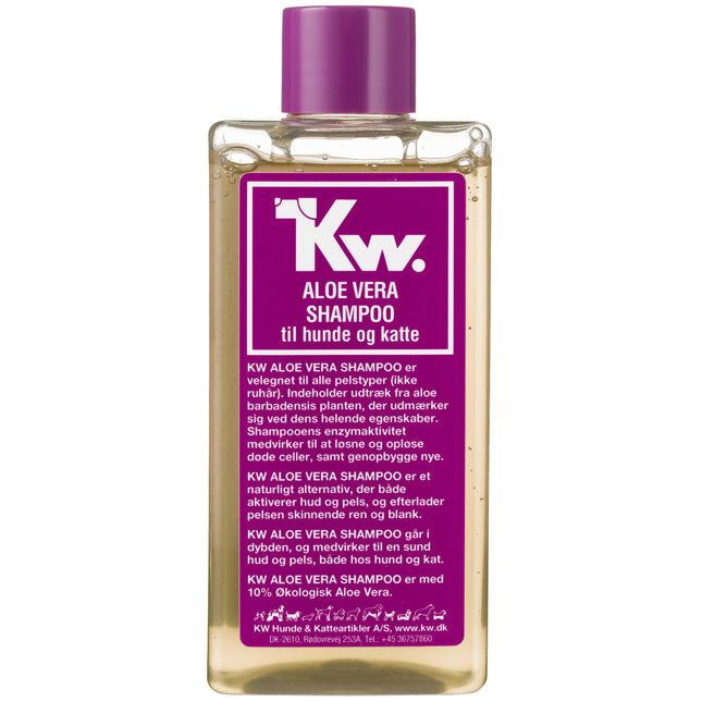 KW Aloe Vera Shampoo - Aloe Shampoo for Dogs and Cats, Concentrate 1:3.