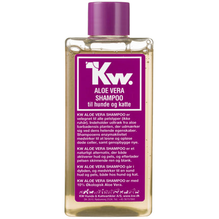 KW Aloe Vera Shampoo - Aloe Shampoo for Dogs and Cats, Concentrate 1:3.