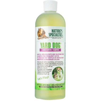 Nature's Specialties Yard Dog Shampoo - gentle degreasing shampoo for dogs and cats, concentrate 1:24.