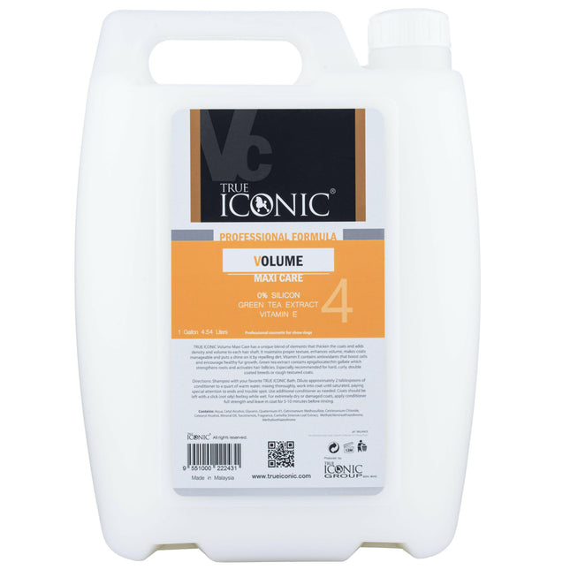 True Iconic Volume Maxi Care Conditioner - volume-boosting dog coat conditioner, concentrate - 4.5L.