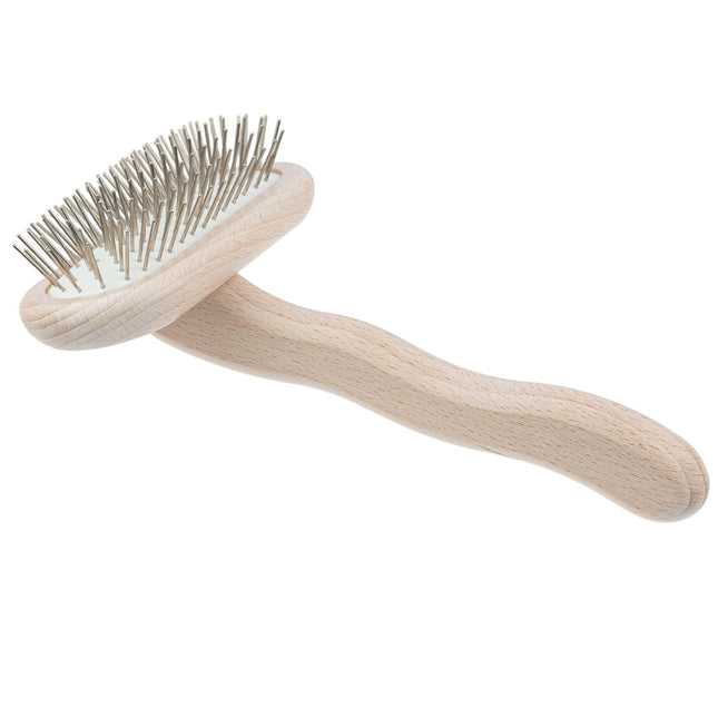 Chris Christensen T - Brush - high-quality brush, slicker brush for dogs with metal pins, soft.