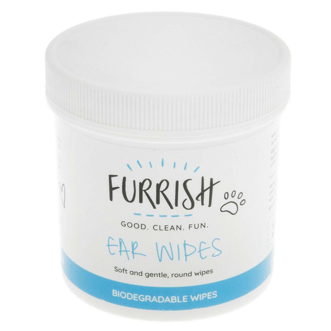 Furrish Ear Wipes 100 pcs - ear cleaning wipes for dogs.