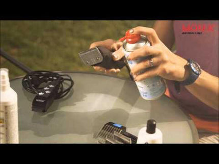 Moser MAX 50 - quiet, professional clipper with blade and attachments.