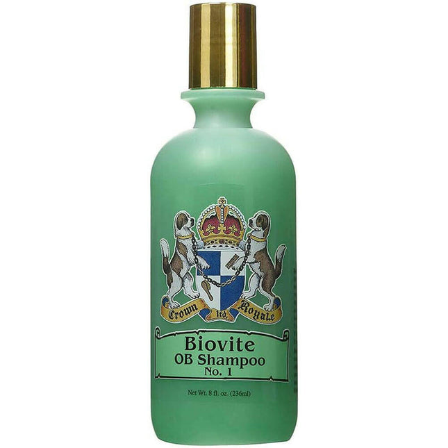 Crown Royale Biovite Shampoo Formula 1 RTU - biotin shampoo for long and delicate fur of dogs and cats.