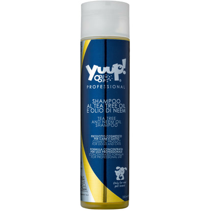 Yuup! Professional Tea Tree and Neem Oil Shampoo - flea, tick, and insect repellent shampoo for dogs, concentrate 1:20.