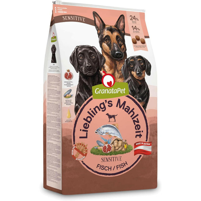 GranataPet Fish Sensitive - grain-free dry food for sensitive dogs, with fish.
