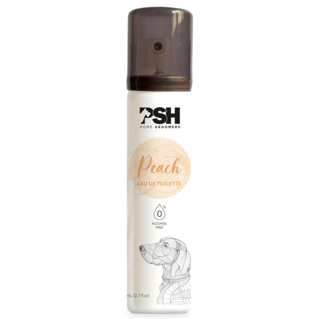 PSH Daily Beauty Eau de Toilette - fragrance water for dogs, sweet peach.