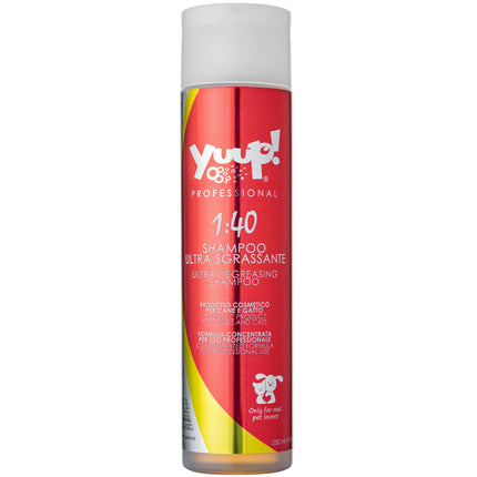 Yuup! Professional Ultra Degreasing Shampoo - degreasing shampoo for dogs, deeply cleansing, concentrate 1:40.