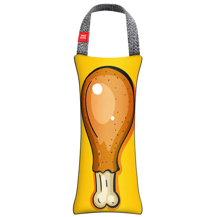 Waudog Toy For Dog Chicken Drumstick - tug toy for dogs, chicken leg.