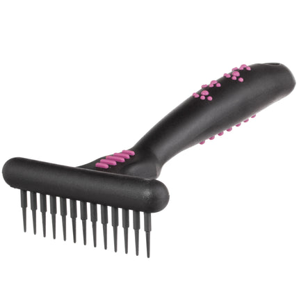 KW Smart Curry Comb Narrow - narrow cross comb for tangles, 13 teeth